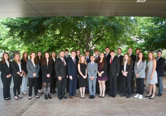 Group photo of the current Summit Scholars