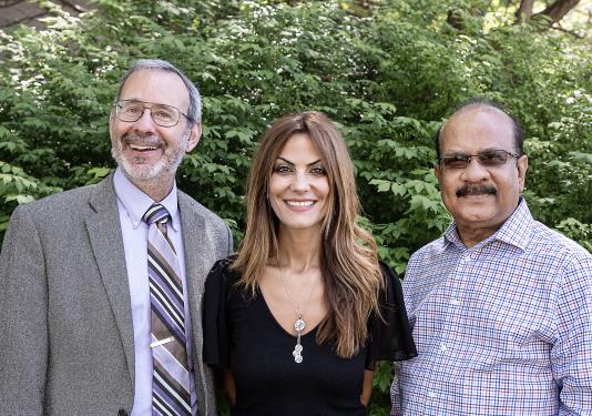 Ron Friedman, Farah Combs, and Ahmed Mustafa
