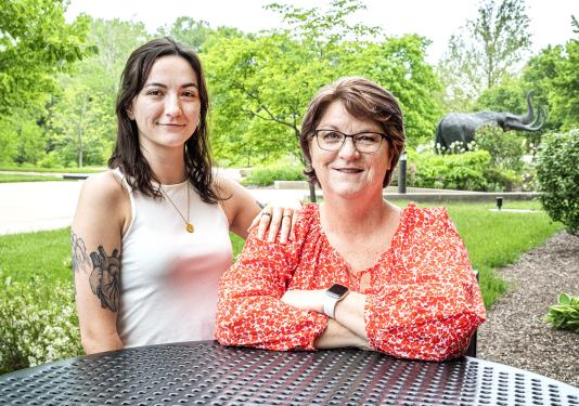 Genevieve and Staci Bougher