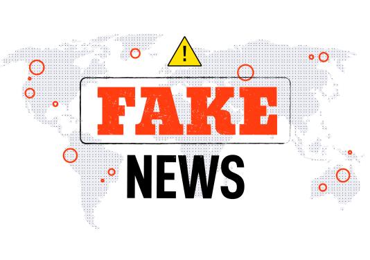 Image showing fake news.