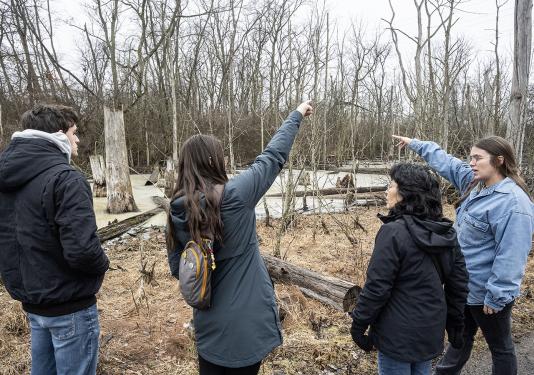 Participants at World Wetlands Day
