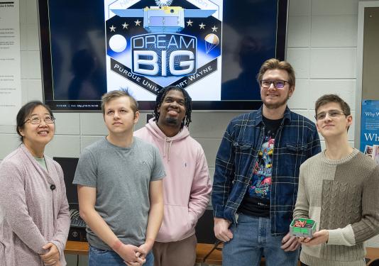 A group of engineering students