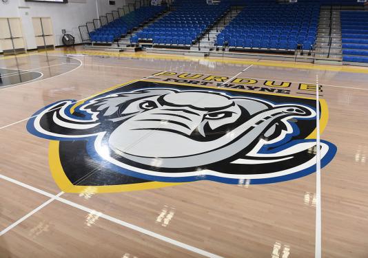 Arnie Ball Court in the Gates Sports Center