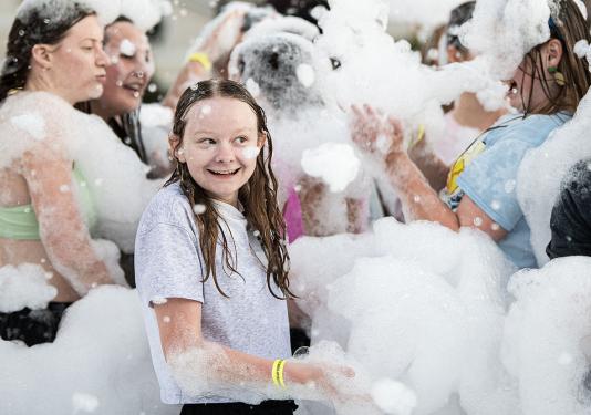 Foam Party at the Disco