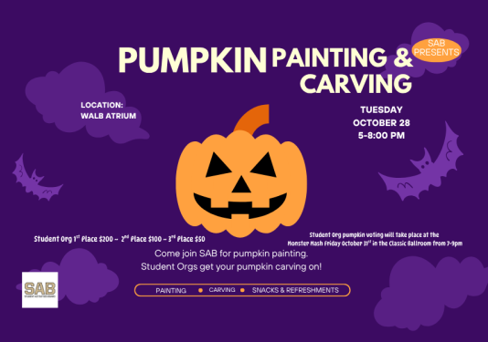 SAB Pumpkin Painting and Carving
