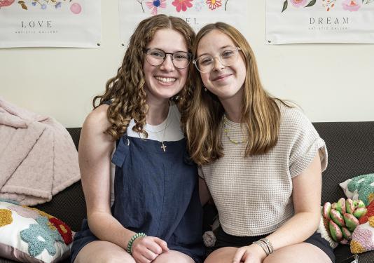 Two female students named Mackenzie