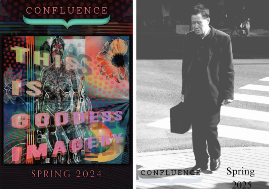 Two Confluence journal covers