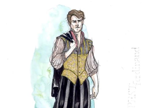 drawing of a character