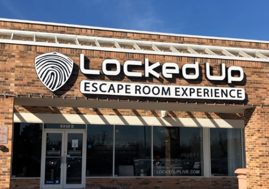 Building with Locked Up Escape Room Experience logo