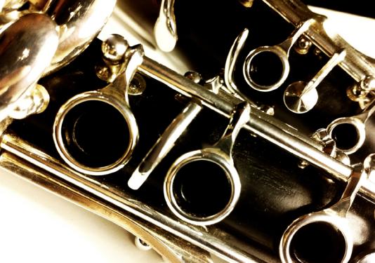 two clarinets next to each other