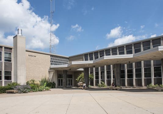 Kettler Hall building located on the main campus..