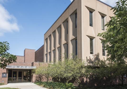 Neff Hall located on the main campus.