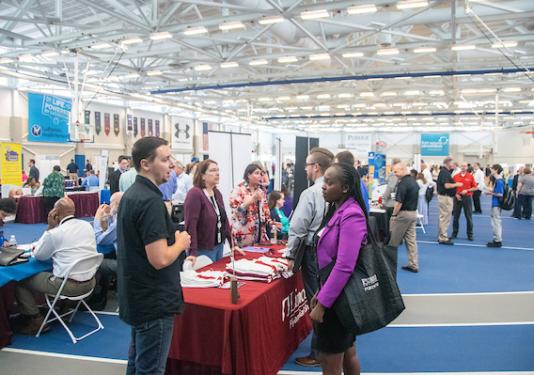 Career Services 2019 fall career and inernship fair.