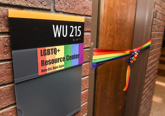 LGBTQ+-New Resource Center in Walb Union.