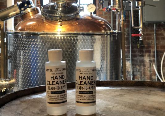 Hotel Tango hand sanitizer