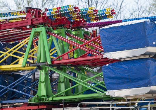 Carnival ride at Big Night