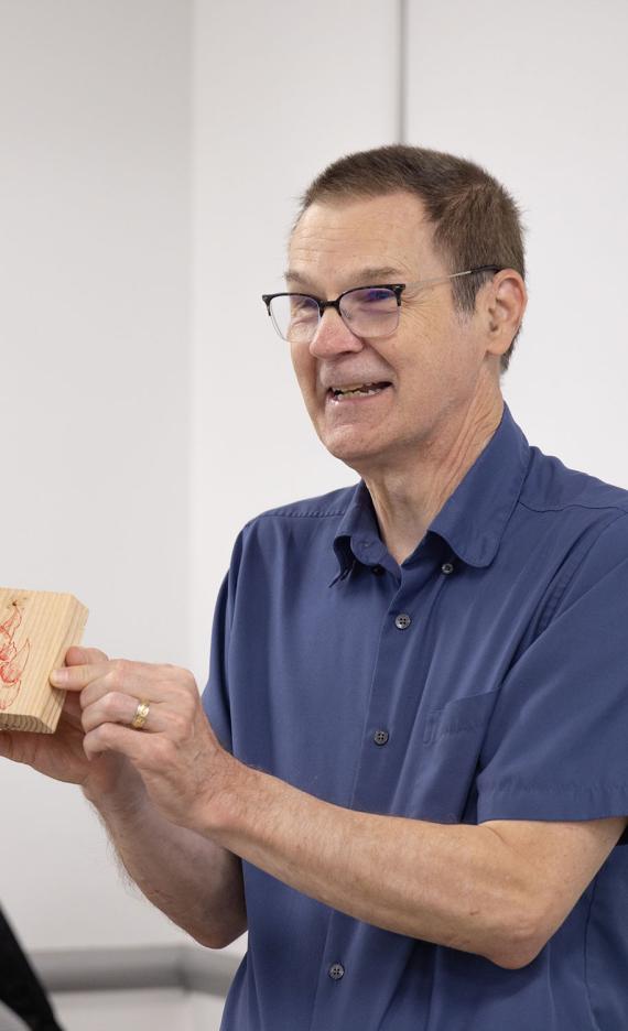 John LaMaster is teaching a math class