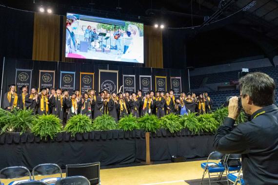 Commencement 2025 Stage