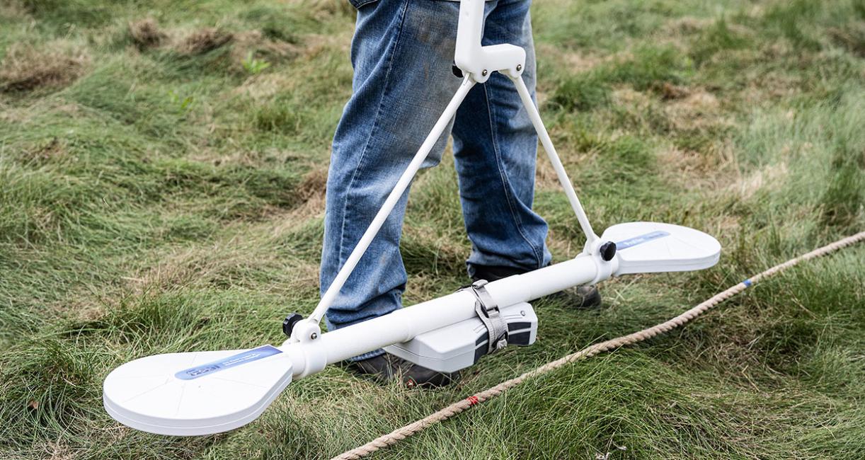 PFW student at an anthropology dig