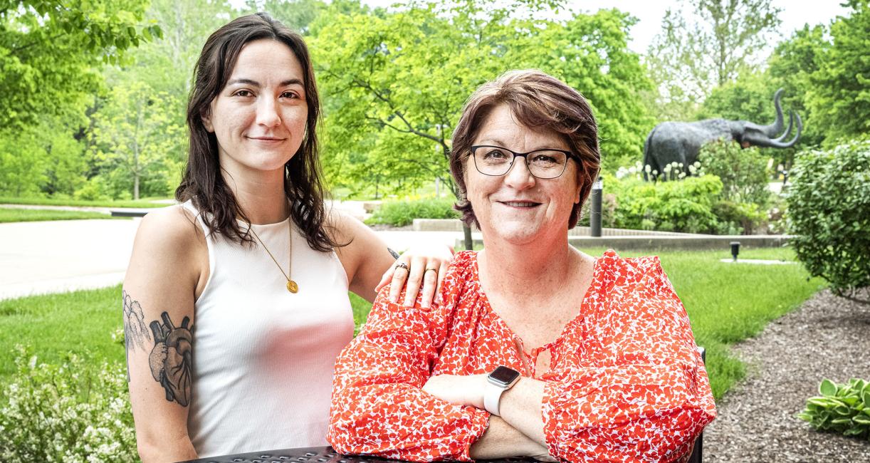 Genevieve and Staci Bougher