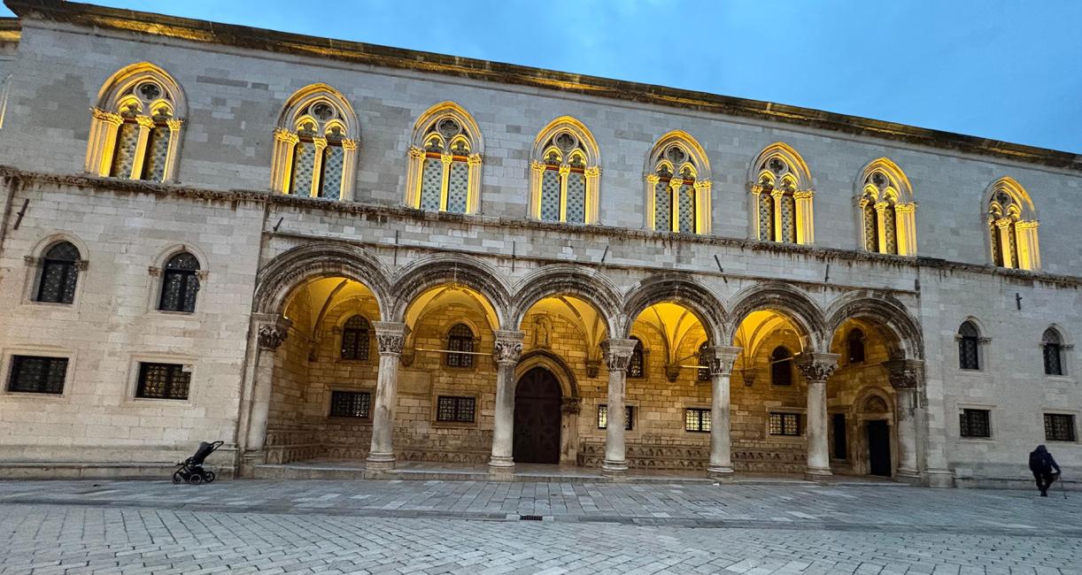 An old building in Croatia