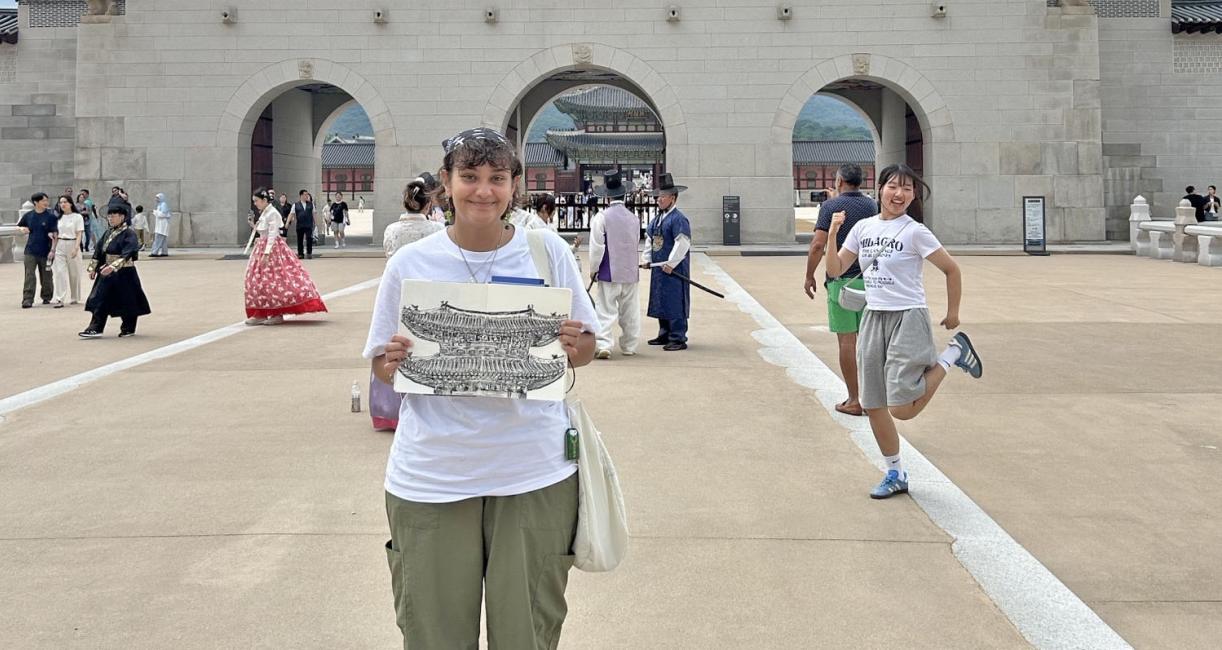 Lilian Frank is in South Korea.