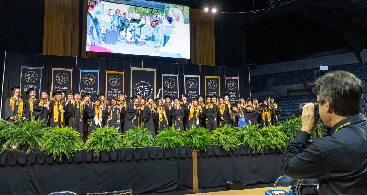 Commencement 2025 Stage