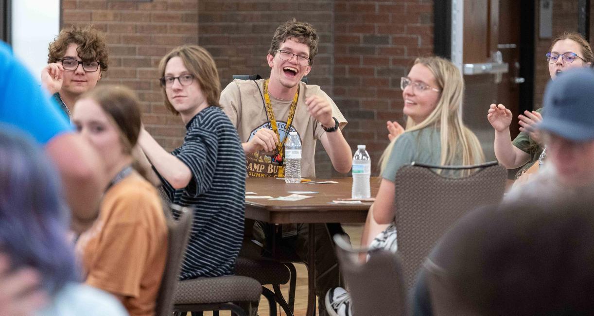 Students at NSO bingo night