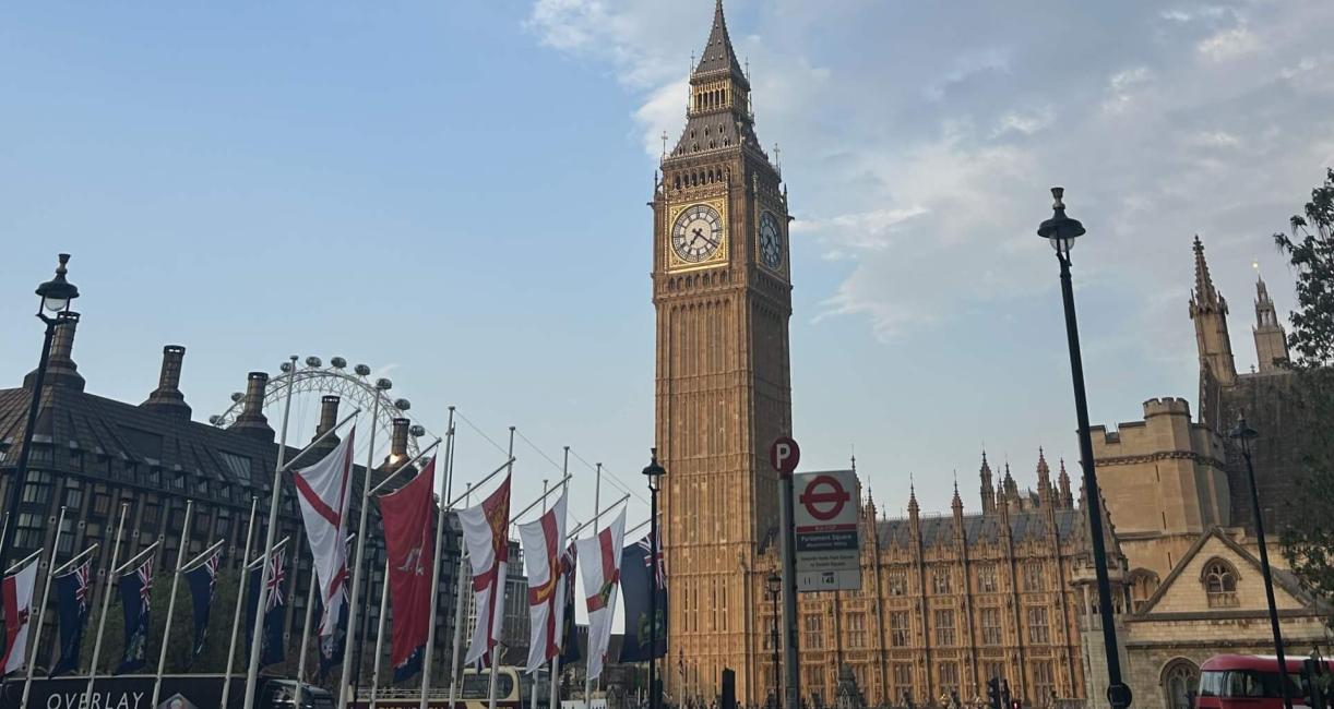 Landscape featuring Big Ben in London